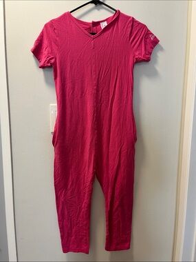 Hot pink barbie one piece